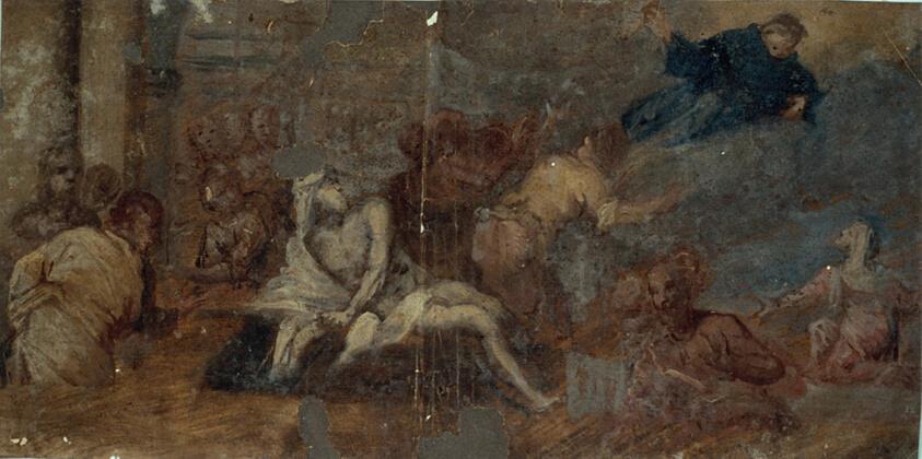 Saint Anthony Appearing to a Sick Man