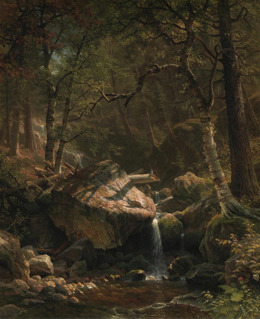 Painting by Albert Bierstadt