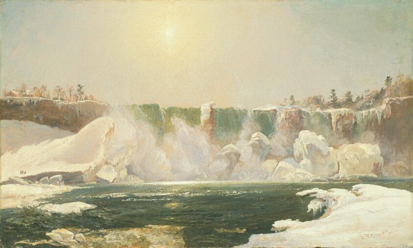 Painting by Jasper Francis Cropsey American