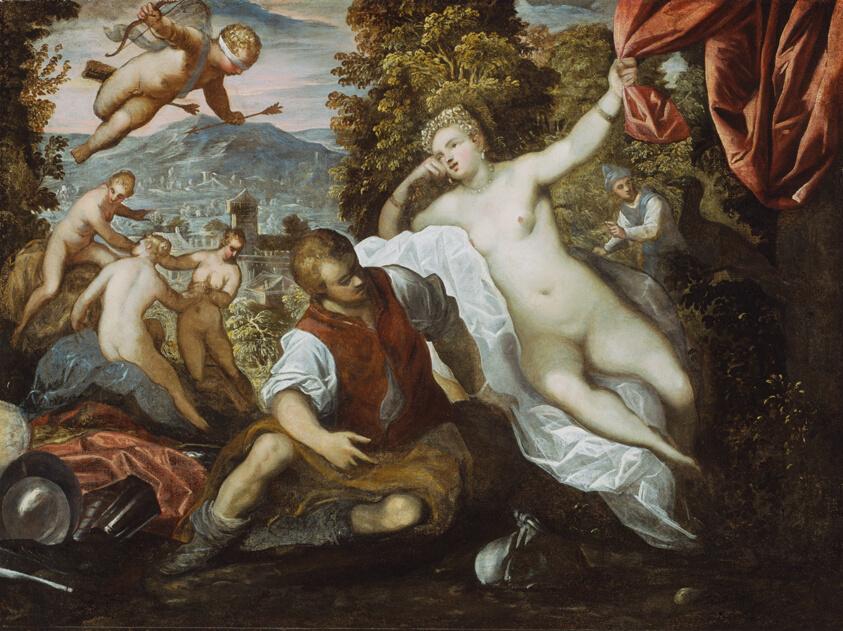 Painting by Domenico Tintoretto