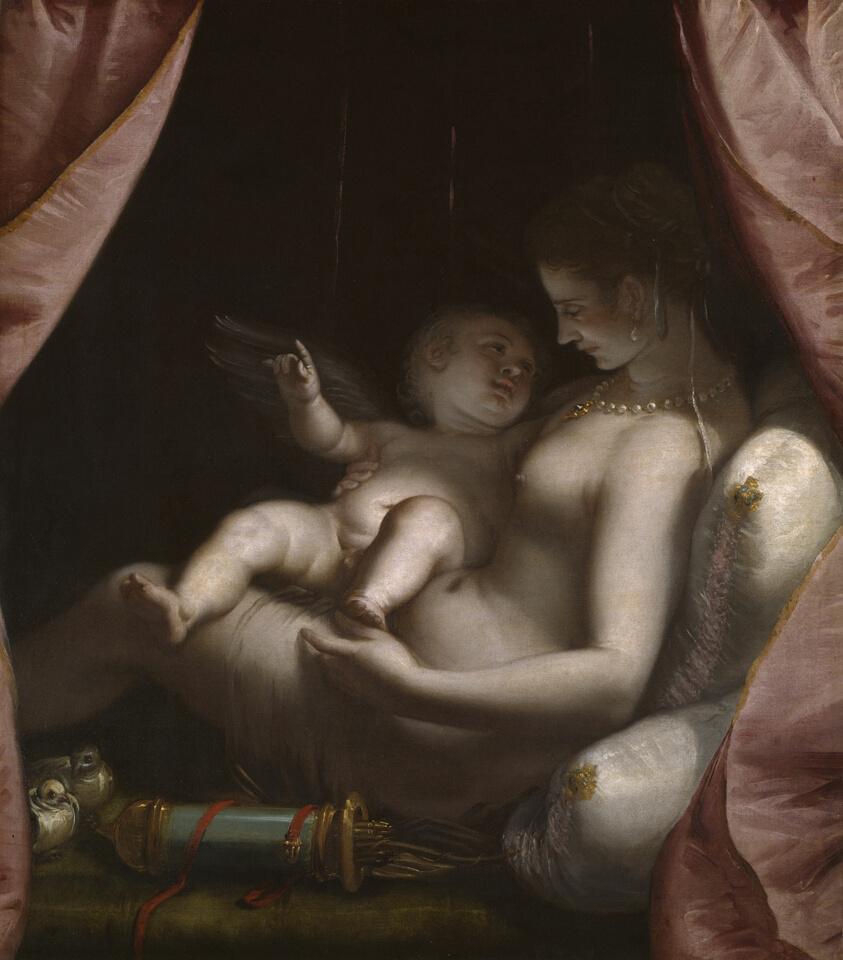 Painting by Luca Cambiaso