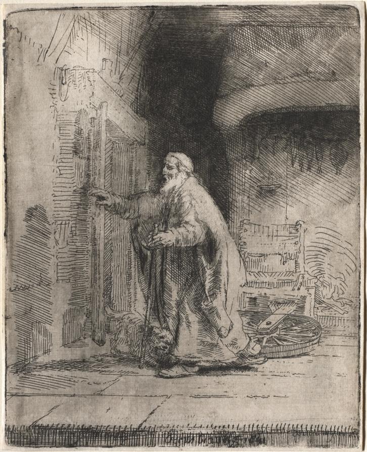 The Blindness of Tobit: The Large Plate